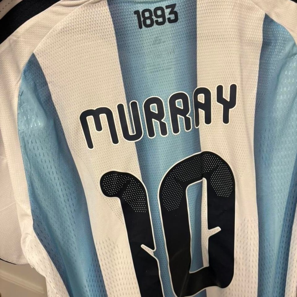 Adidas Argentina 2022 World Cup Champions Jersey Murray 10 Men 2XL Slim Fit NEW - Picture 4 of 4